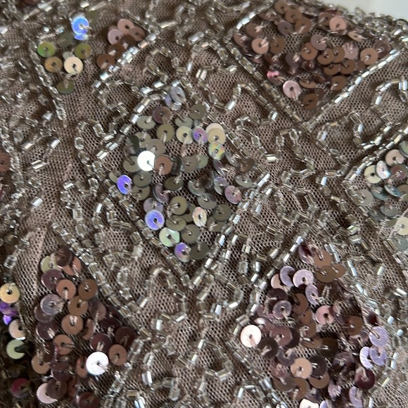 Mac Duggal Long-Sleeve Beaded A-Line Gown - Picture 11 of 11